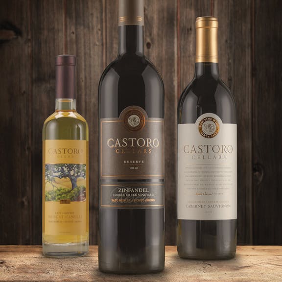 Castoro Cellars Wine Label Design