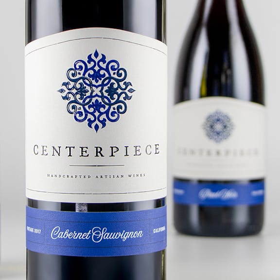 Centerpiece Wine Label Design
