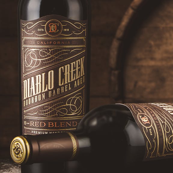 Diablo Creek Wine Label Design