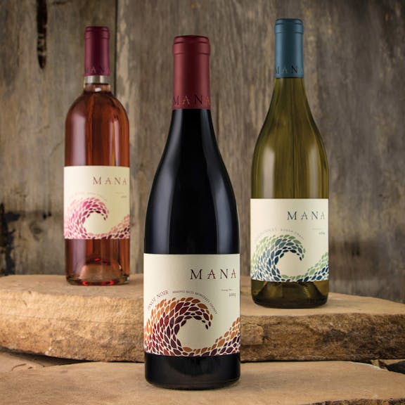 Mana Wine Label Design