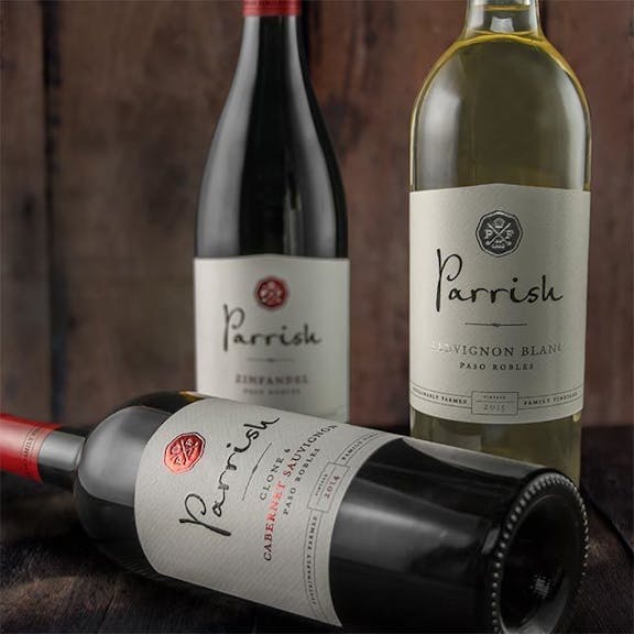 Parrish Wine Label Design