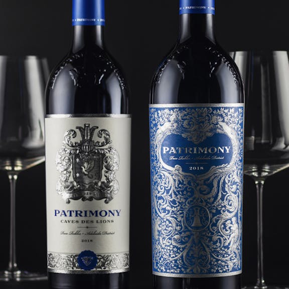 Patrimony Wine Label Design