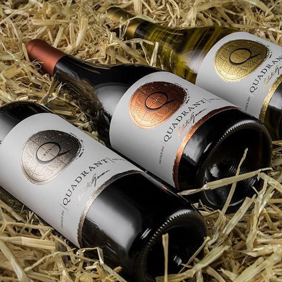 Quadrant Wine Label Design