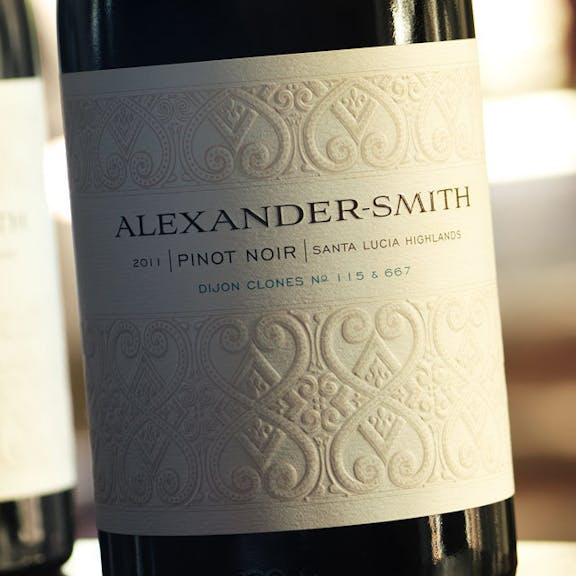 Alexander Smith Wine Label Design