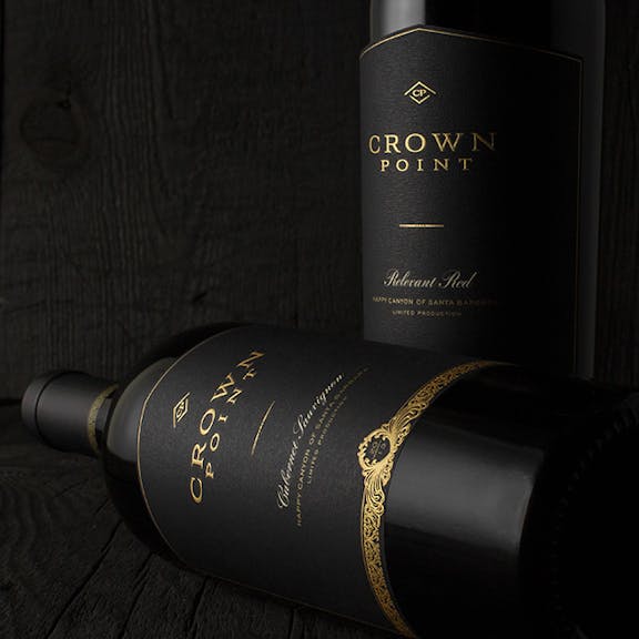 Crown Point Wine Label Design