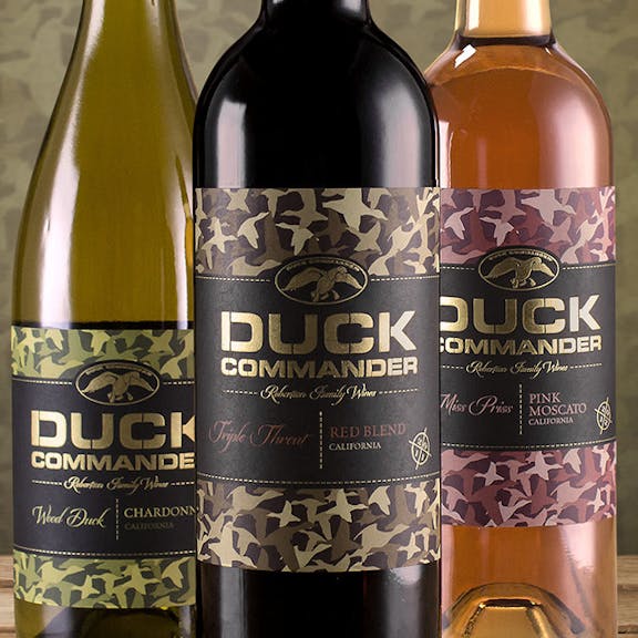 Duck Commander Wine Label Design