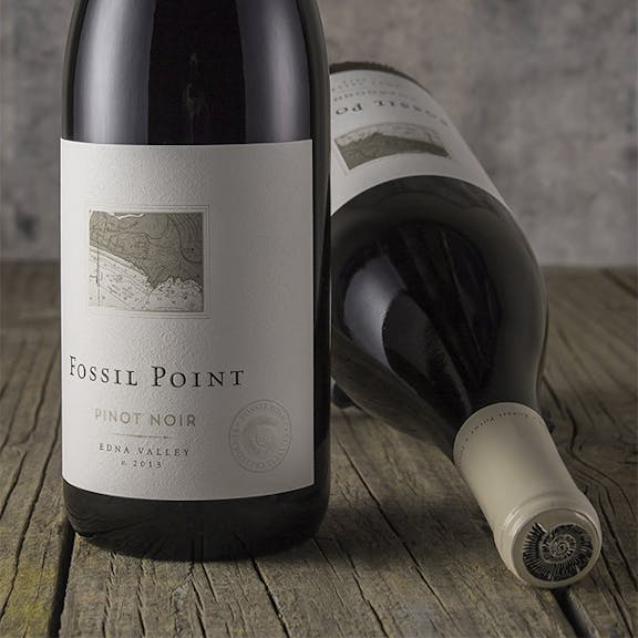 Fossil Point Wine Label Design