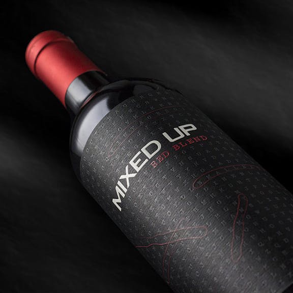 Mixed Up Wine Label Design