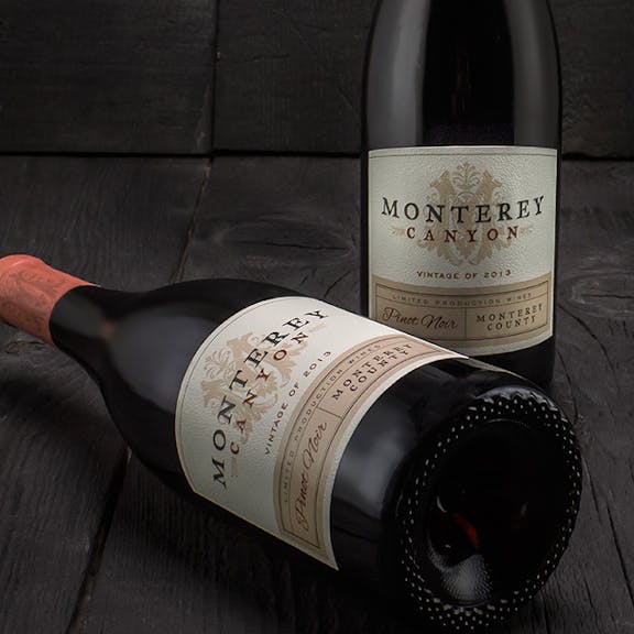 Monterey Canyon Wine Label Design