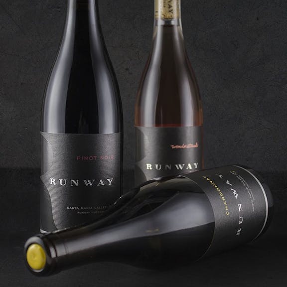 Runway Wine Label Design