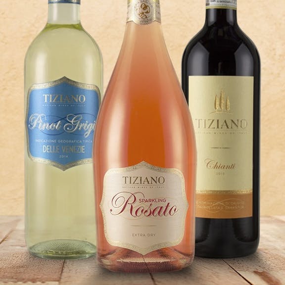 Tiziano Wine Label Design