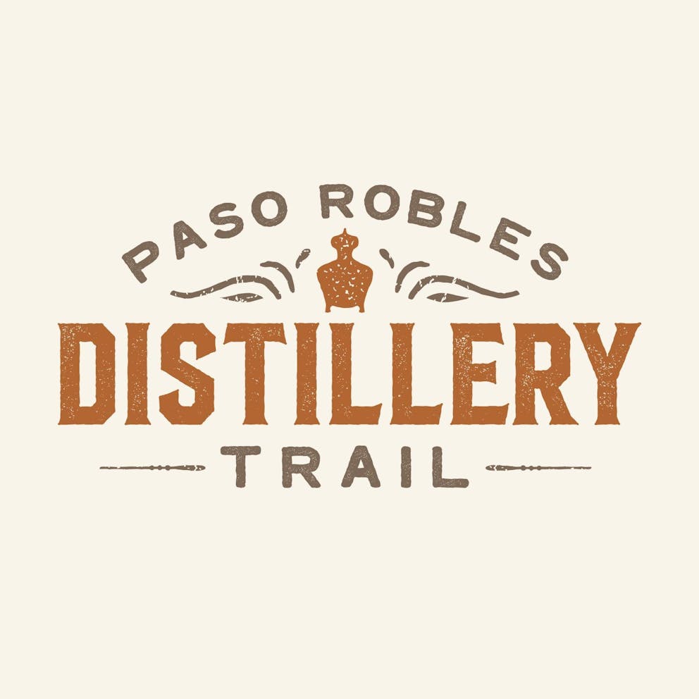 Paso Robles Distillery Trail Logo Brand Design