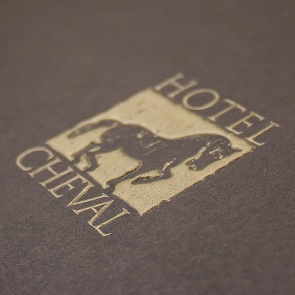 Hotel Cheval Print Design